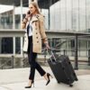 AnyZip 28 inc Aluminium Frame Hard Shell Luggage (Black, 90L)