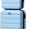AnyZip 2-Piece Luggage Set (14/20, Light Blue)