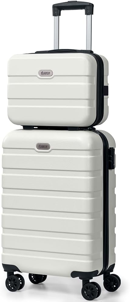 AnyZip 2-Piece Luggage Set (14/20, White)