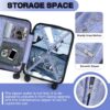AnyZip 2-Piece Luggage Set (14/20, Dark Blue)