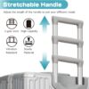AnyZip 24-Inch Aluminium Frame Suitcase (Silver)