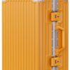 AnyZip 20-Inch Aluminium Frame Suitcase with TSA Lock (Orange)