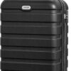 AnyZip 20-Inch Carry-On Suitcase (Black)