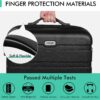 AnyZip 20-Inch Carry-On Suitcase (Black)