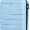 AnyZip 20-Inch Carry-On Suitcase (Light blue)