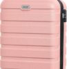 AnyZip 20-Inch Carry-On Suitcase (Pink)