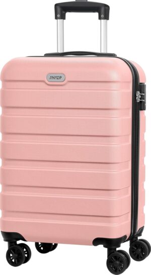 AnyZip 20-Inch Carry-On Suitcase (Pink)