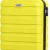 AnyZip 20-Inch Carry-On Suitcase (Yellow)