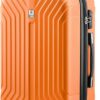 AnyZip Expandable Carry-On Luggage, 20" Orange
