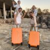 AnyZip Expandable Carry-On Luggage, 20" Orange