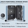 AnyZip 20" Aluminium Carry-On (Haze Blue)