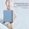 AnyZip 20" Aluminium Carry-On (Haze Blue)