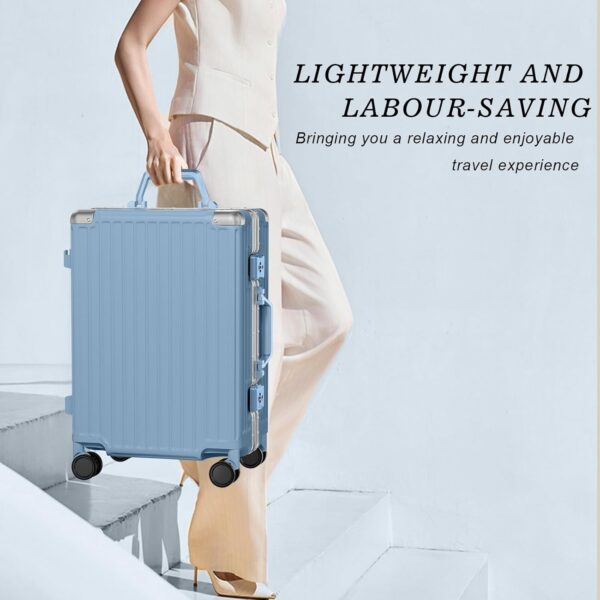 AnyZip 20" Aluminium Carry-On (Haze Blue)