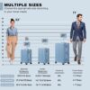 AnyZip 20" Aluminium Carry-On (Haze Blue)